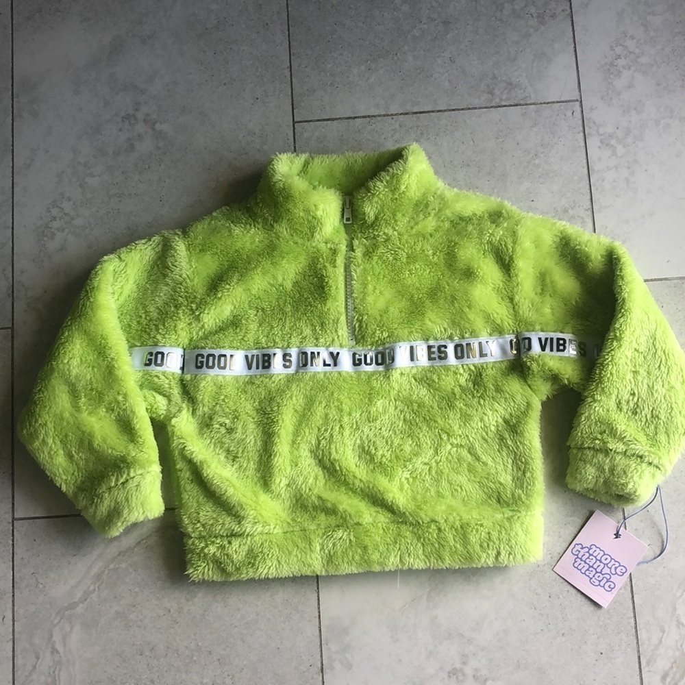 - More Than Magic zippered kids sweatshirt